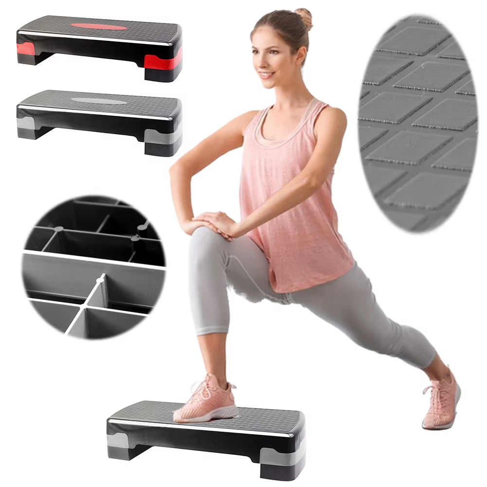 Versatile 26.7-Inch Aerobic Step Platform - Enhance Your Fitness Routine for Legs, Hips, and Waist!